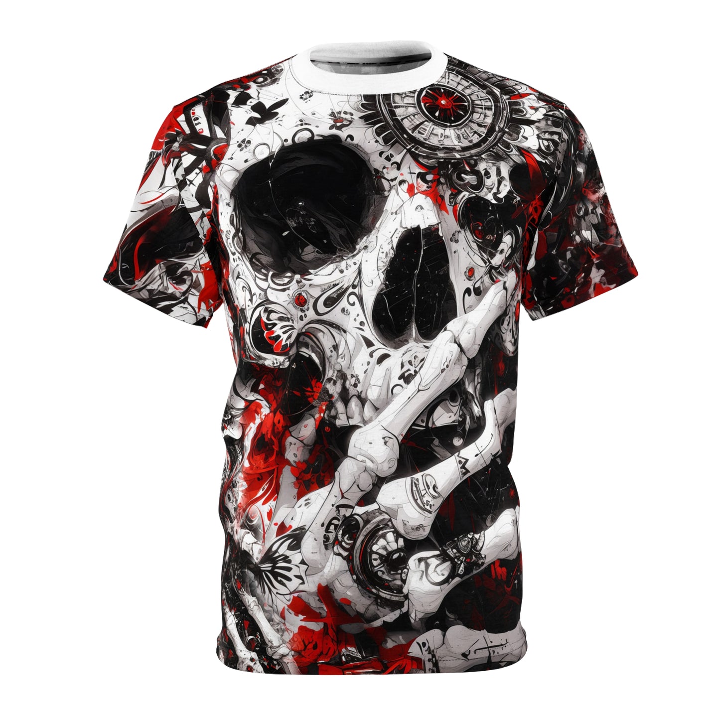 Skull Rebellion T-Shirt (AOP)