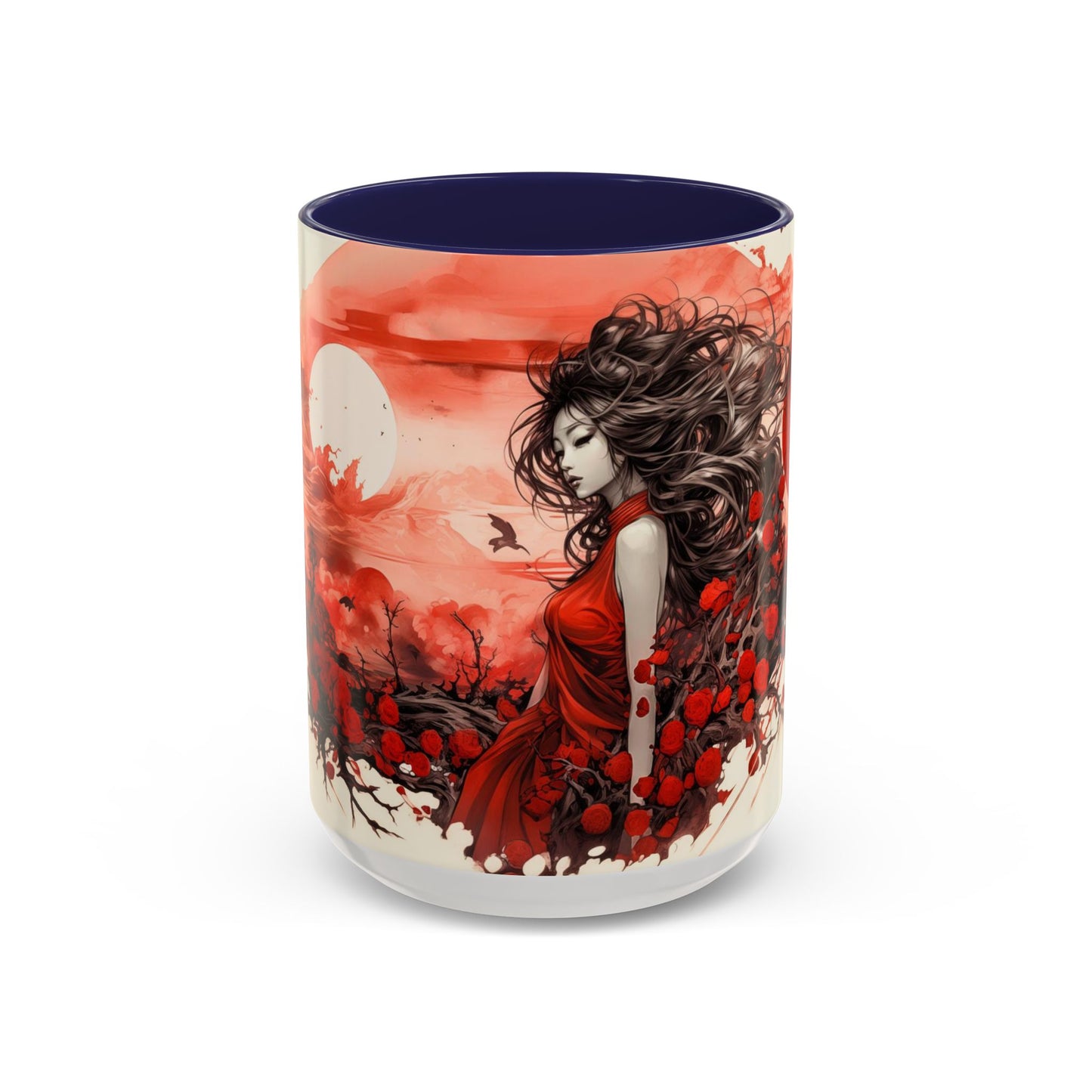 Exquisite Asian-Inspired Coffee Mug