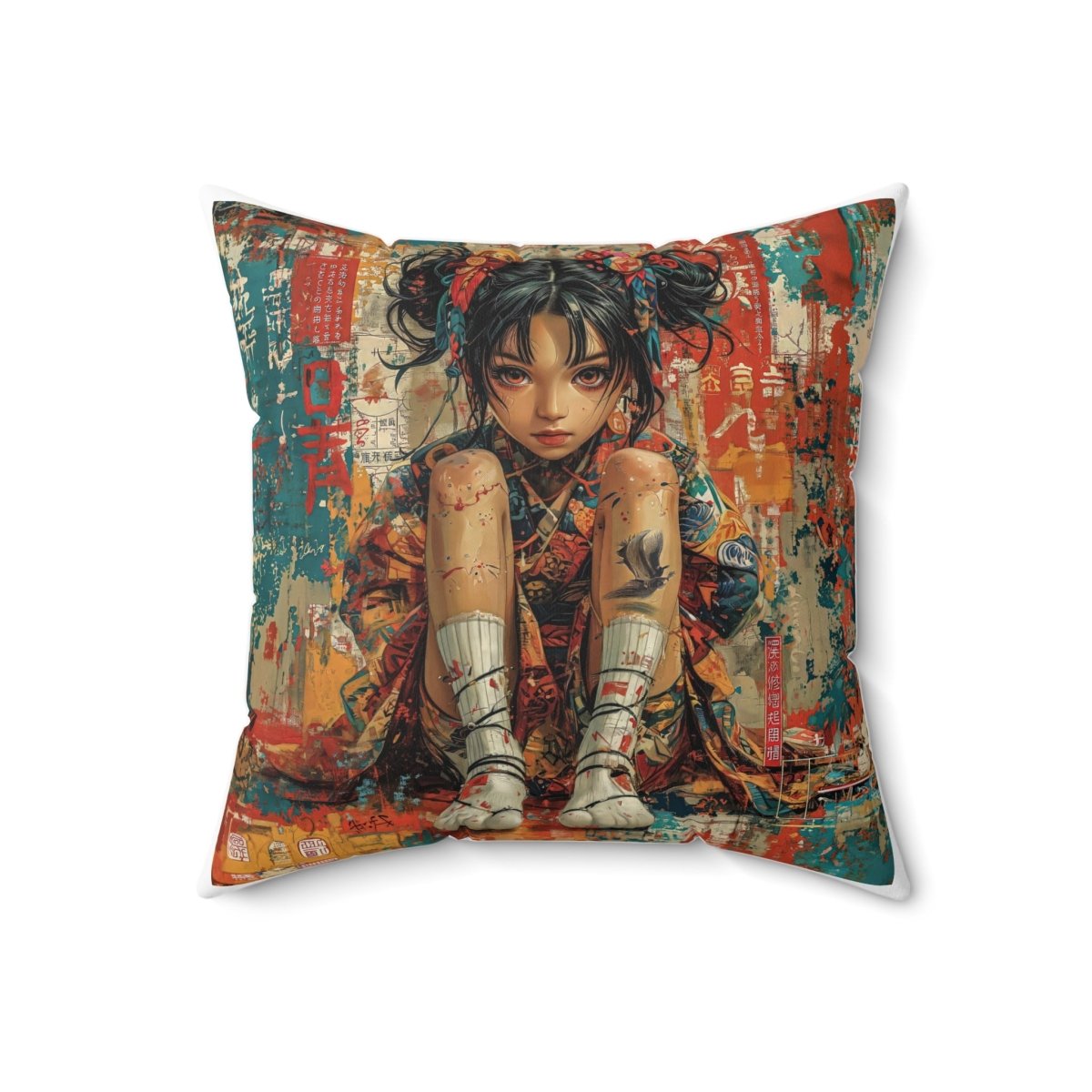 Asia Icongraphy Pillow - Elegant Deer