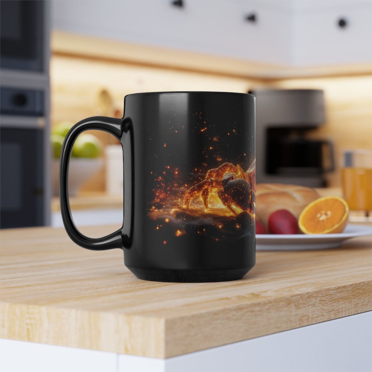 ♋ Cancer Zodiac Glow Mug ✨ - Elegant Deer