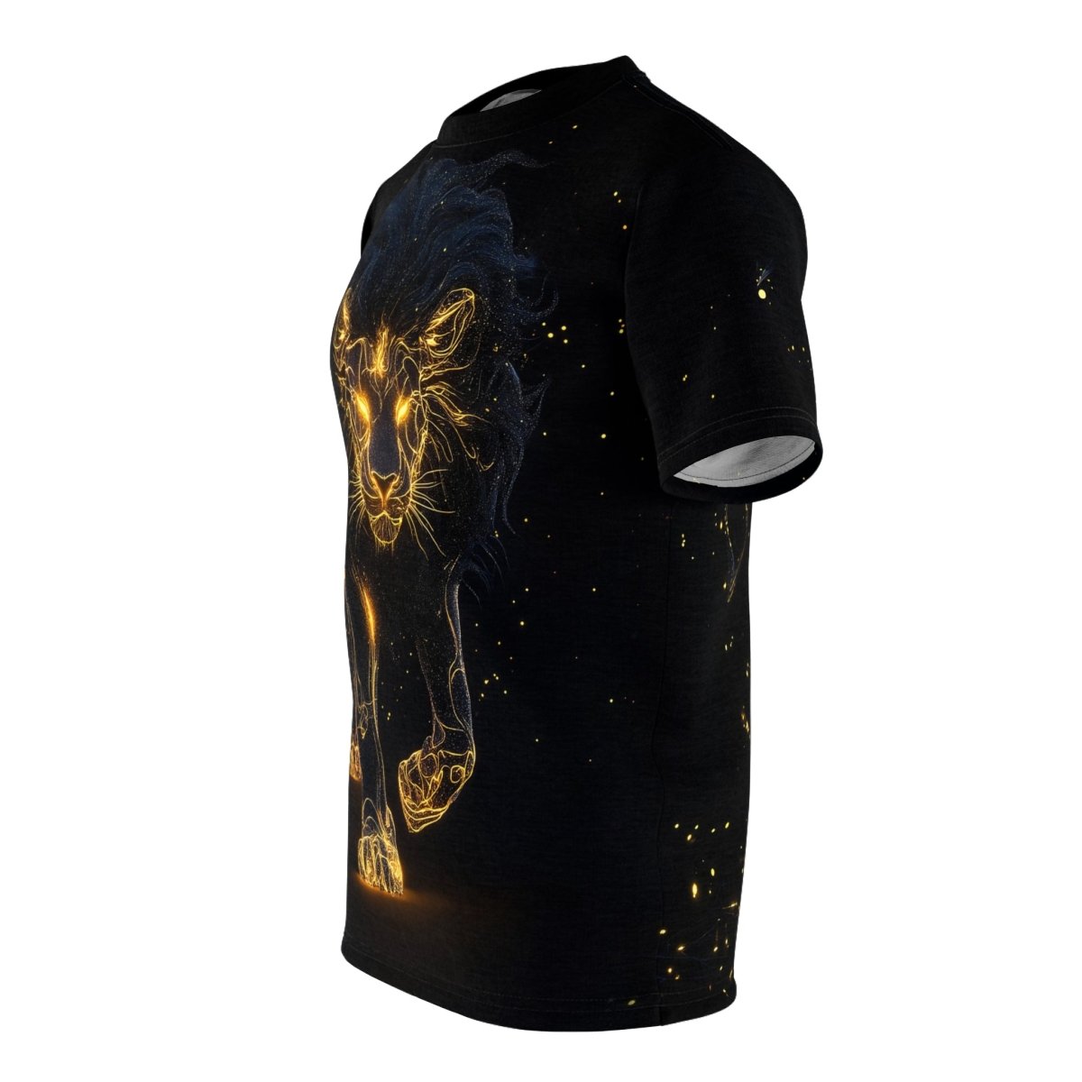 Celestial Lion - Dual - Sided AOP T-Shirt - Elegant Deer