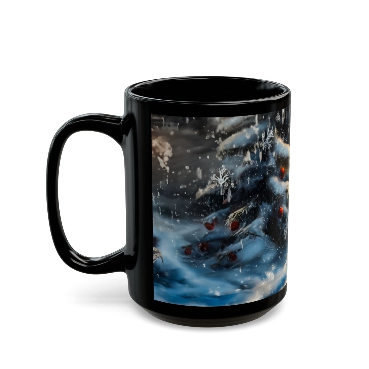 Cheerful Snowman Mug – Winter Fun 15oz - Elegant Deer