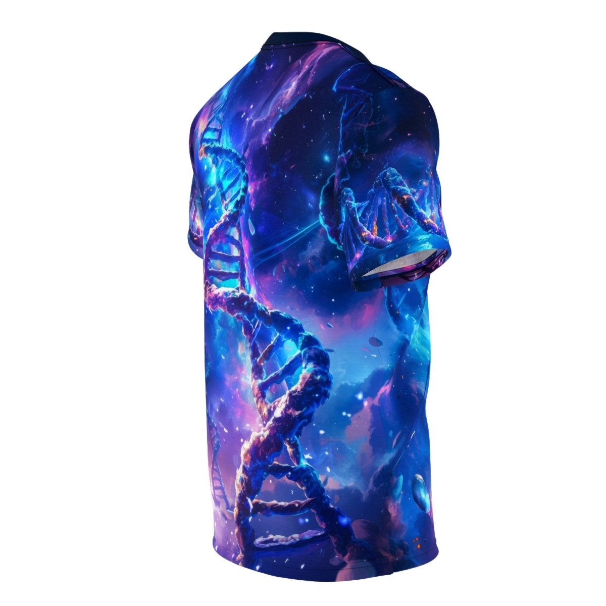 Cosmic Helix Nebula T-Shirt (AOP) - Elegant Deer