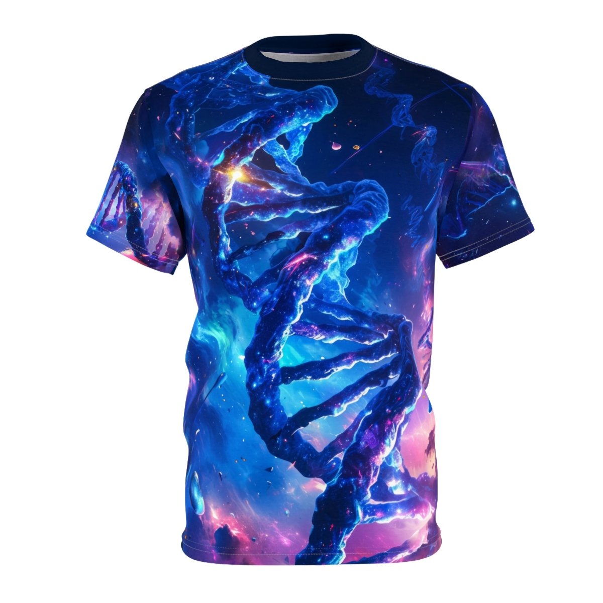 Cosmic Helix Nebula T-Shirt (AOP) 3XL - Elegant Deer