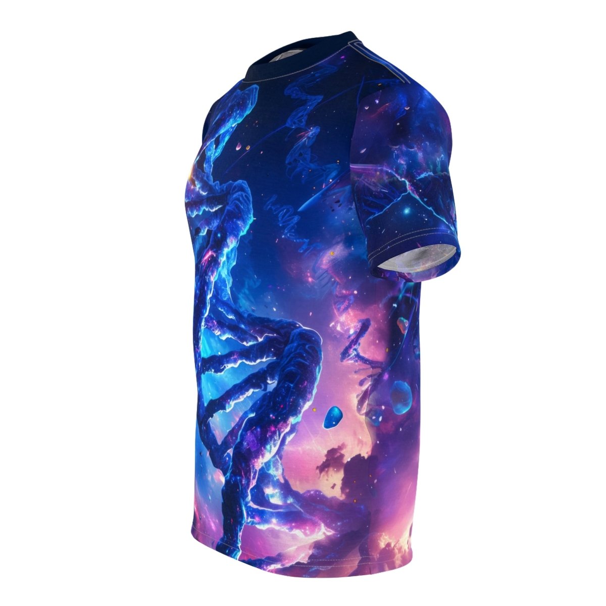 Cosmic Helix Nebula T-Shirt (AOP) 3XL - Elegant Deer