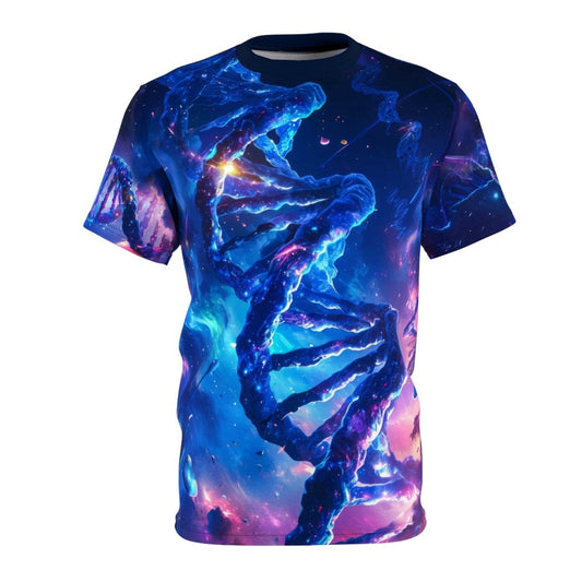 Cosmic Helix Nebula T-Shirt (AOP) - Elegant Deer