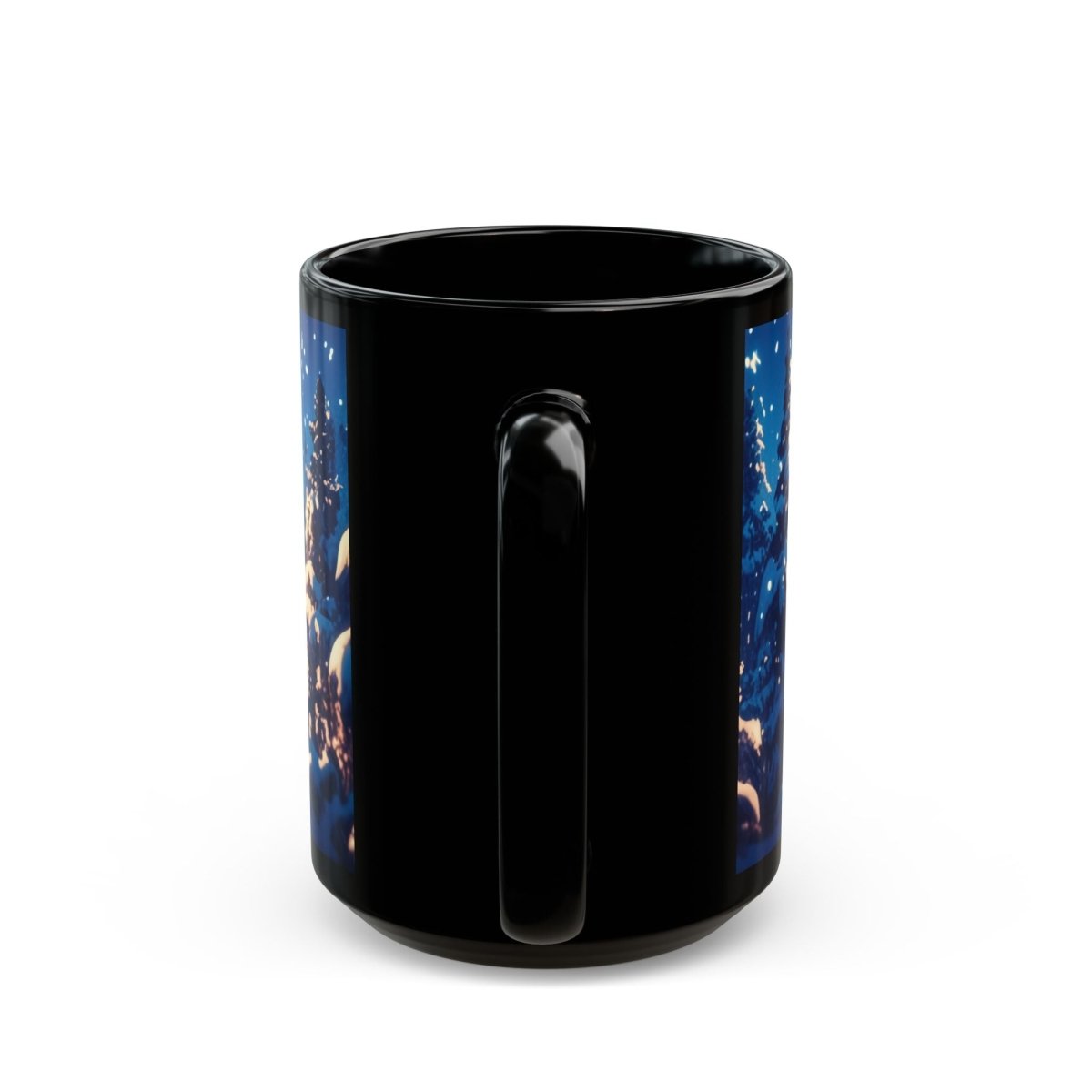 Cozy Winter Cabin Mug – Warmth in Every Sip 15oz - Elegant Deer