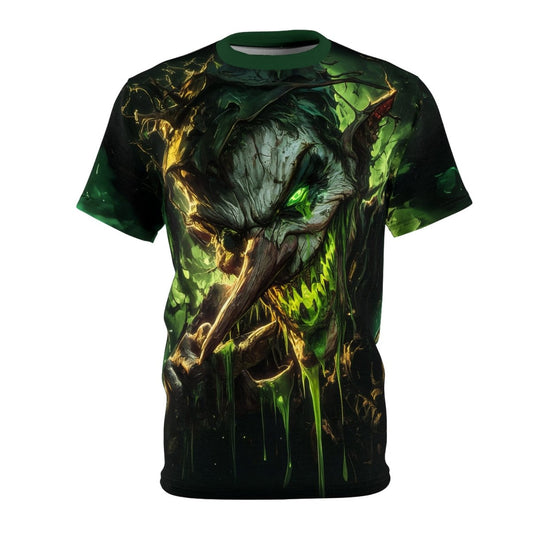 Dark Pinocchio Nightmare T-Shirt (AOP) - Elegant Deer