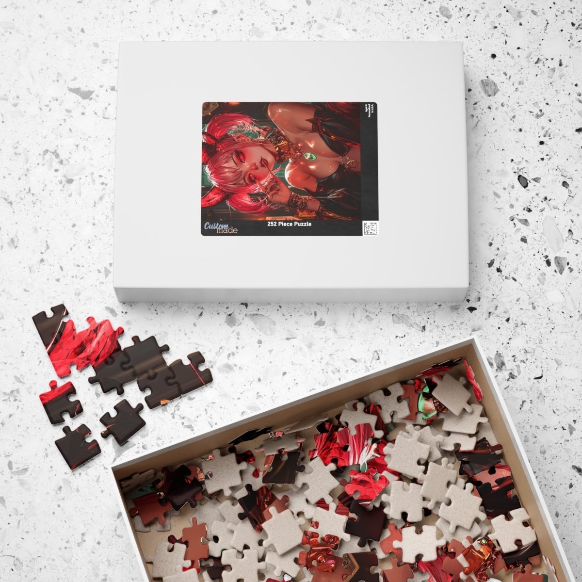 😈 Devilish Temptation Puzzle – Seductive Fantasy Edition 🔥 - Elegant Deer