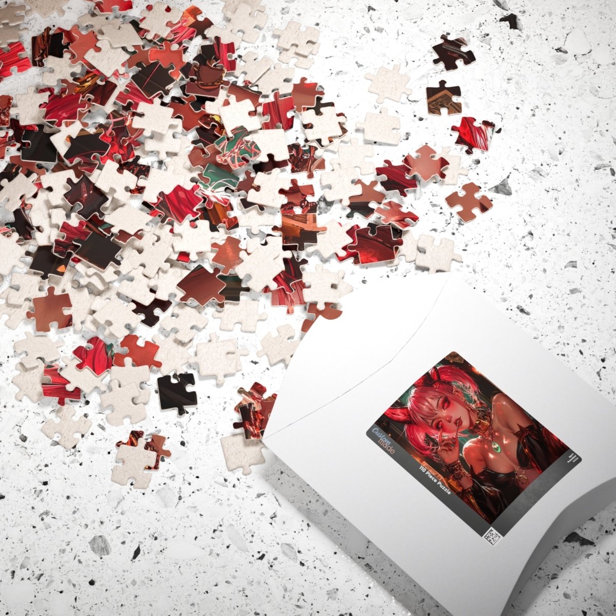 😈 Devilish Temptation Puzzle – Seductive Fantasy Edition 🔥 - Elegant Deer