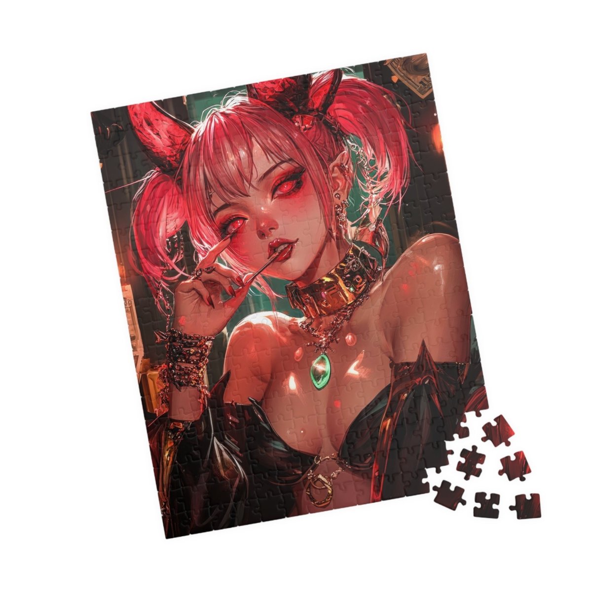 😈 Devilish Temptation Puzzle – Seductive Fantasy Edition 🔥 - Elegant Deer