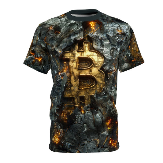 Digital Frontier T-Shirt (AOP) - Elegant Deer