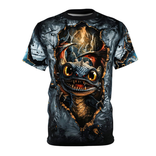 Dragon Hatchling T-Shirt (AOP) - Elegant Deer