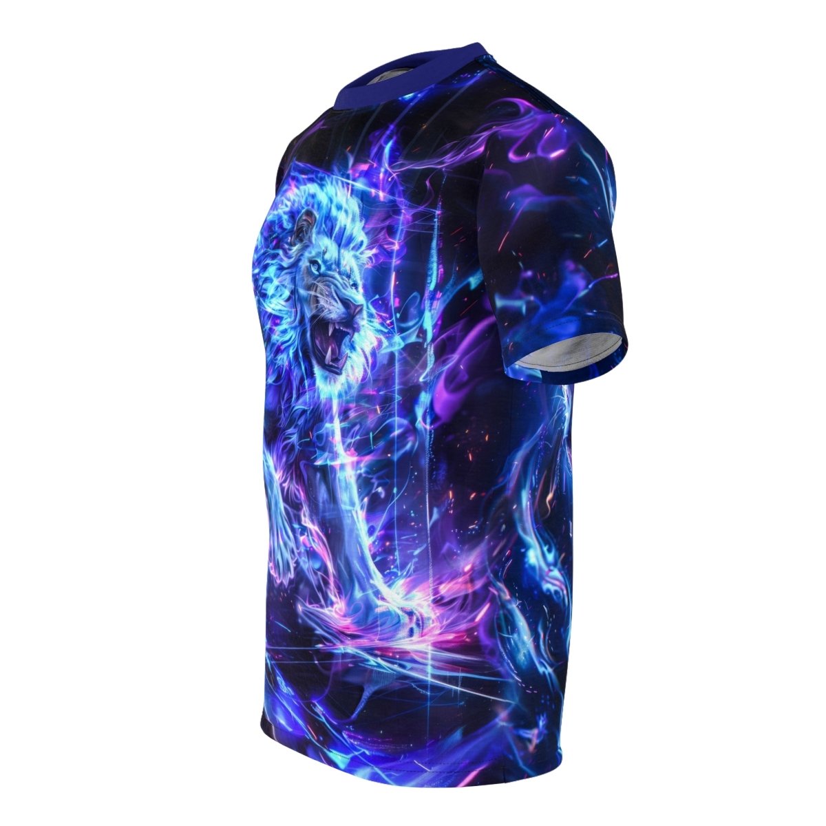 Electric Lion T-Shirt (AOP) - Elegant Deer