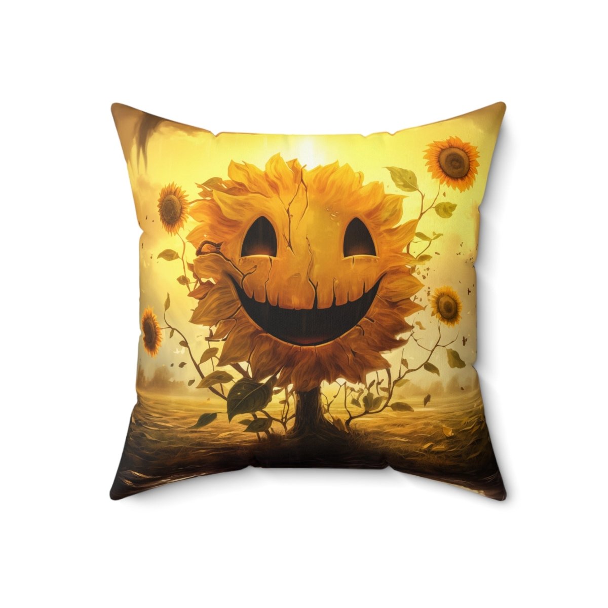 Emoji Tree with Sunflower Pillow - Elegant Deer