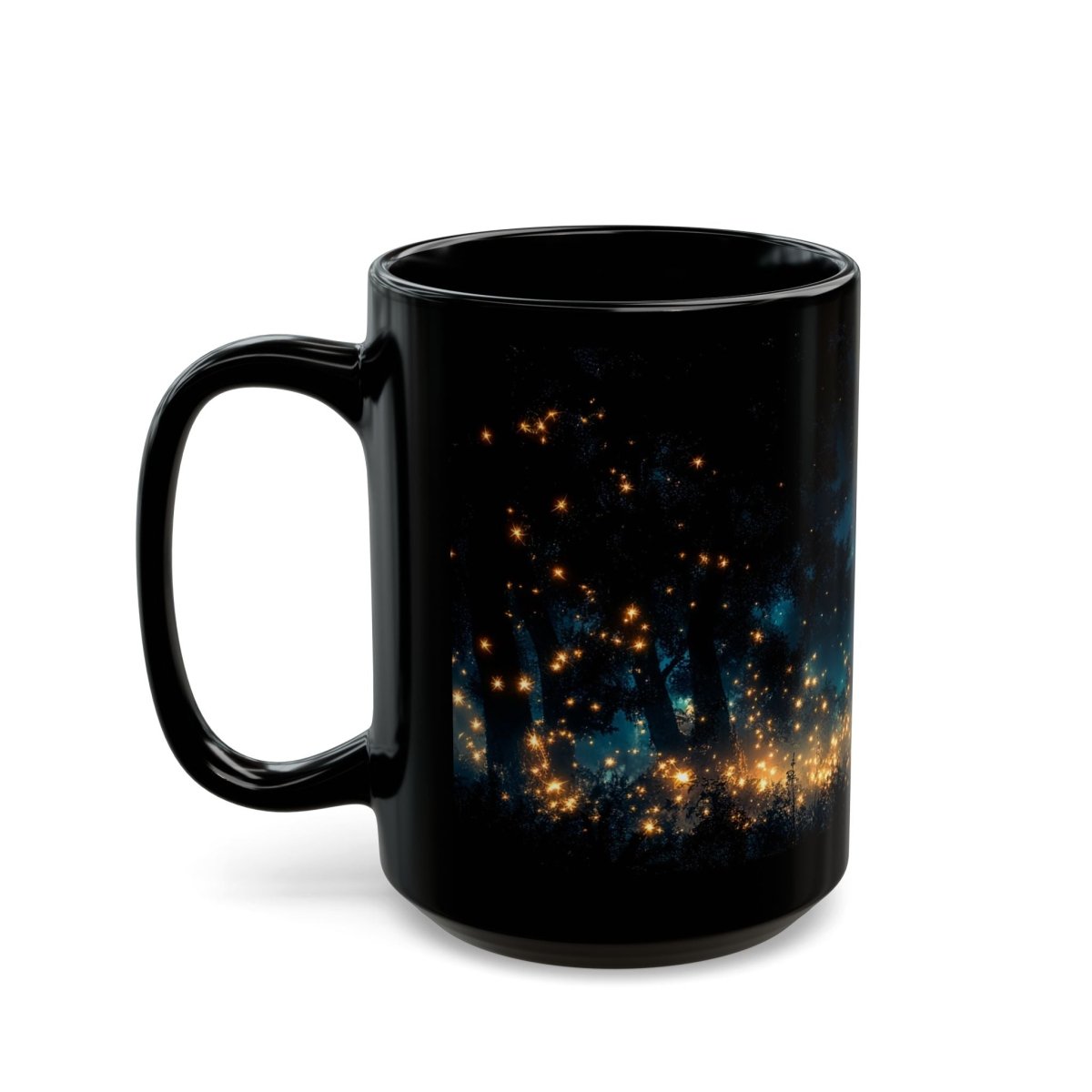 Enchanted Moonlit Forest Mug – A Touch of Magic 15oz - Elegant Deer