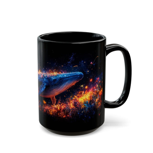 🐋 Enchanted Whale – Ocean Serenity Mug 🌊 - Elegant Deer