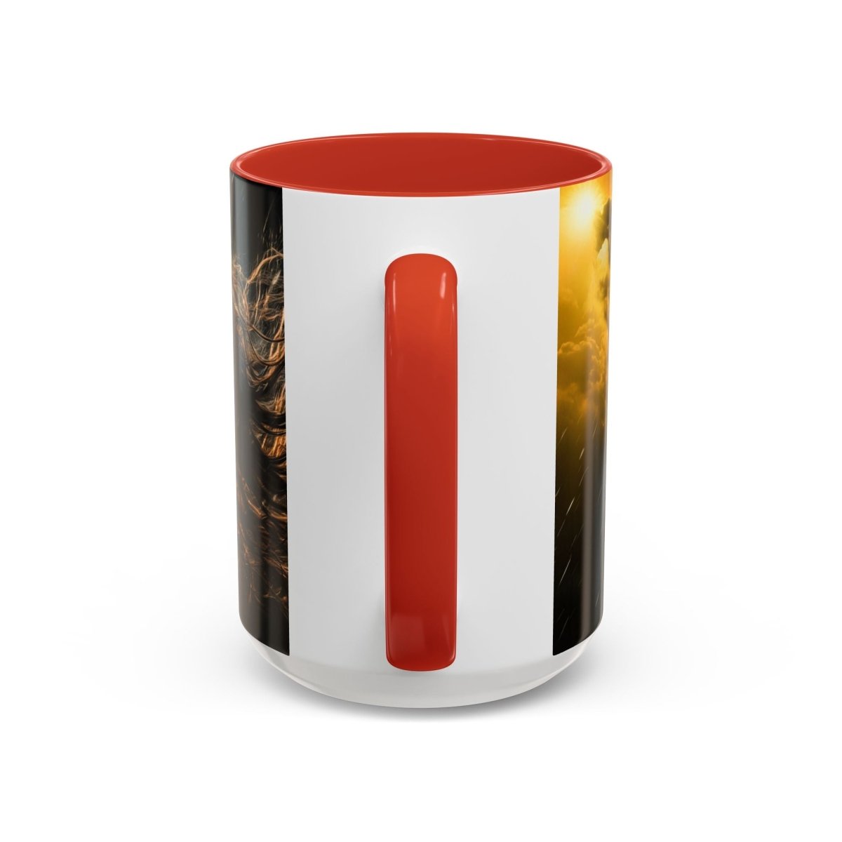 Exquisite Rainy Day Elegance Coffee Mug, 15oz - Elegant Deer