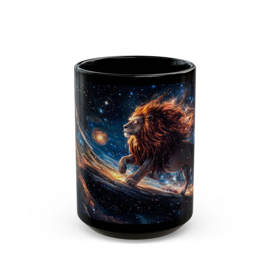 🌌🦁 Galactic Lion – Cosmic Guardian - Elegant Deer