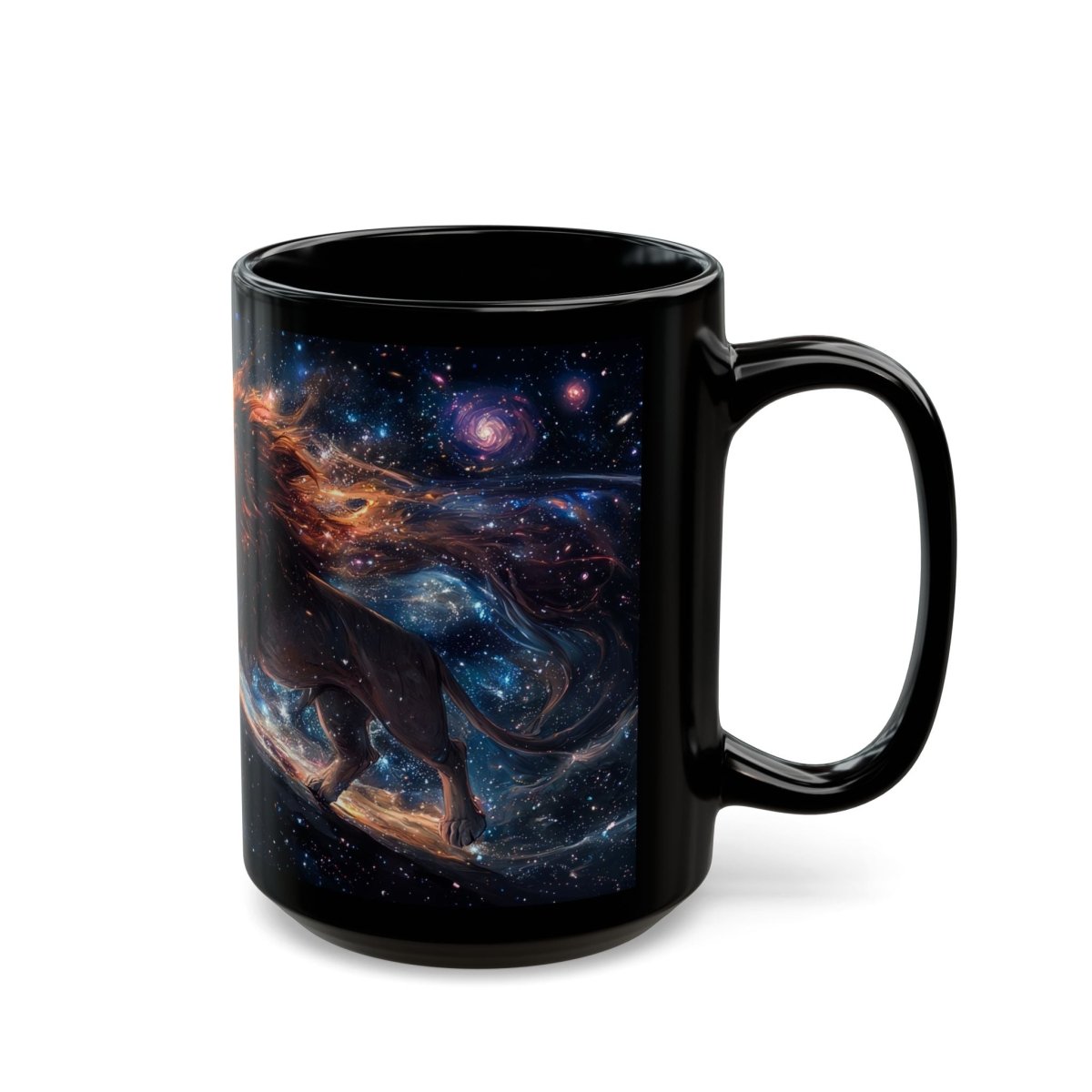 🌌🦁 Galactic Lion – Cosmic Guardian - Elegant Deer
