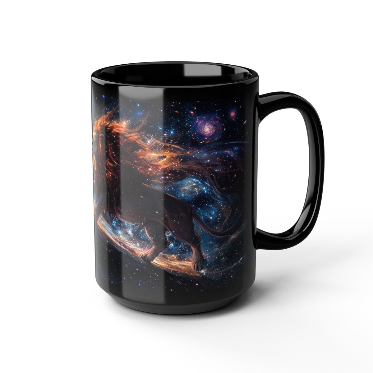 🌌🦁 Galactic Lion – Cosmic Guardian - Elegant Deer