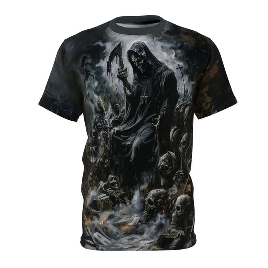 Grim Night T-Shirt (AOP) - Elegant Deer