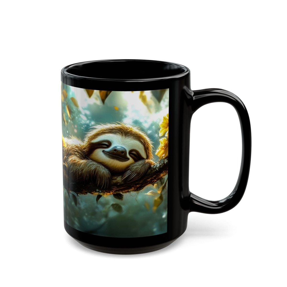 Lazy Sloth Mug – Relax in Style 15oz - Elegant Deer