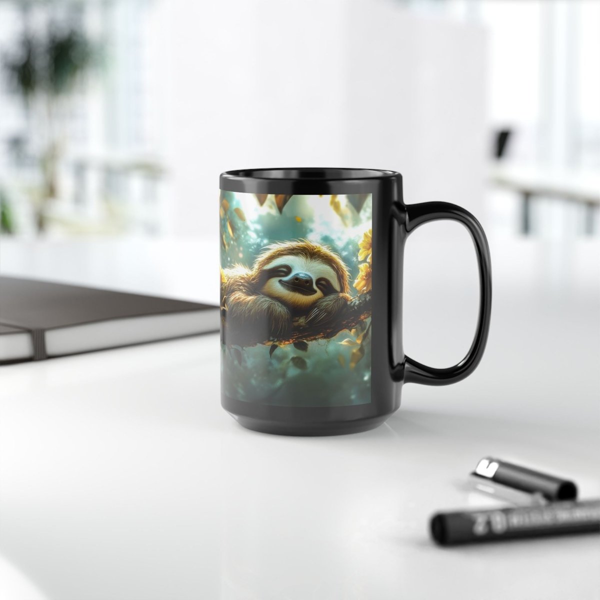 Lazy Sloth Mug – Relax in Style 15oz - Elegant Deer