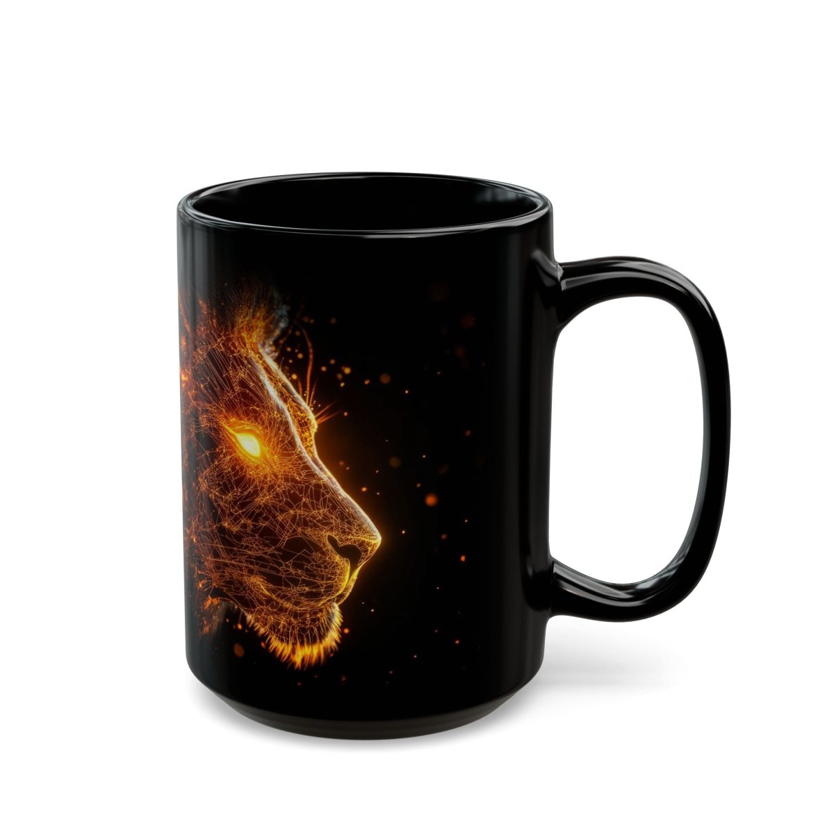 🔥 Leo – The Fiery Zodiac Lion Mug ♌️ - Elegant Deer