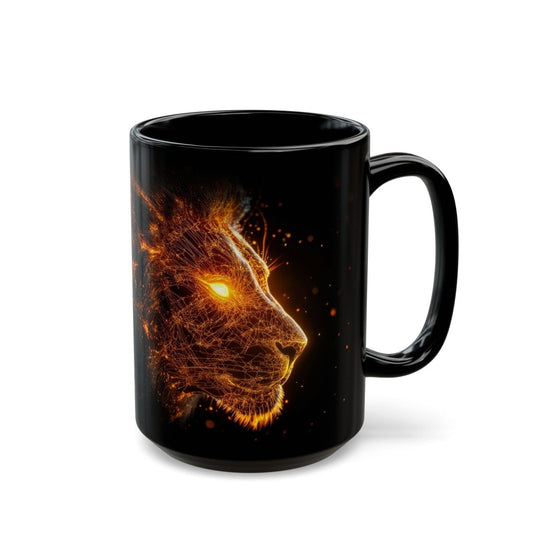 🔥 Leo – The Fiery Zodiac Lion Mug ♌️ - Elegant Deer