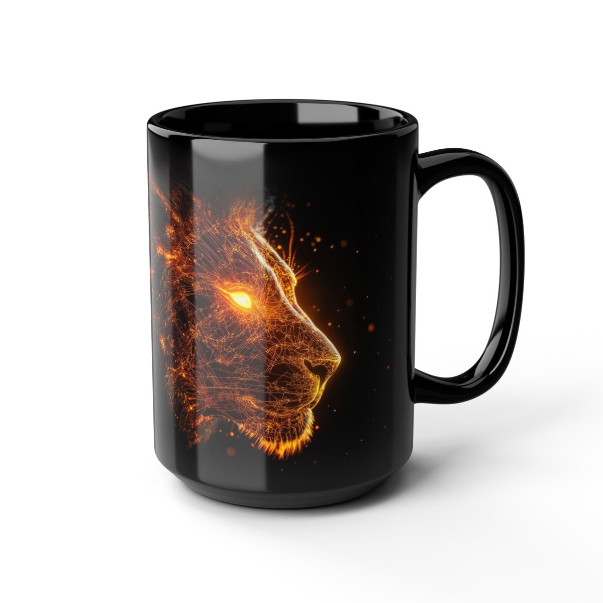 🔥 Leo – The Fiery Zodiac Lion Mug ♌️ - Elegant Deer