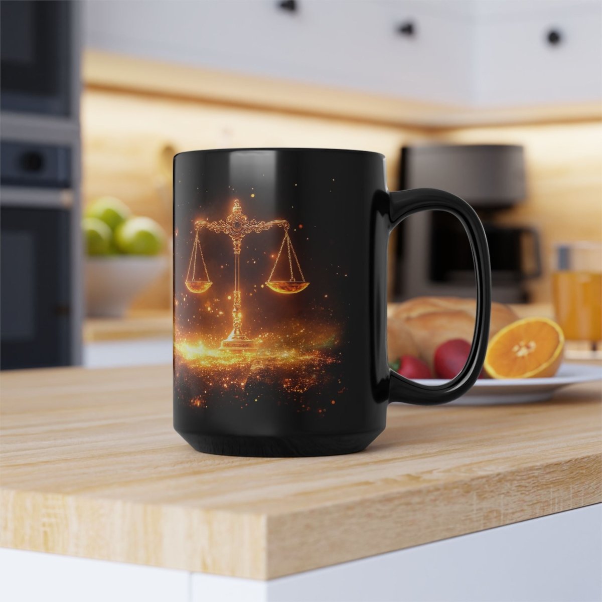♎ Libra – Celestial Balance Mug ♎ - Elegant Deer