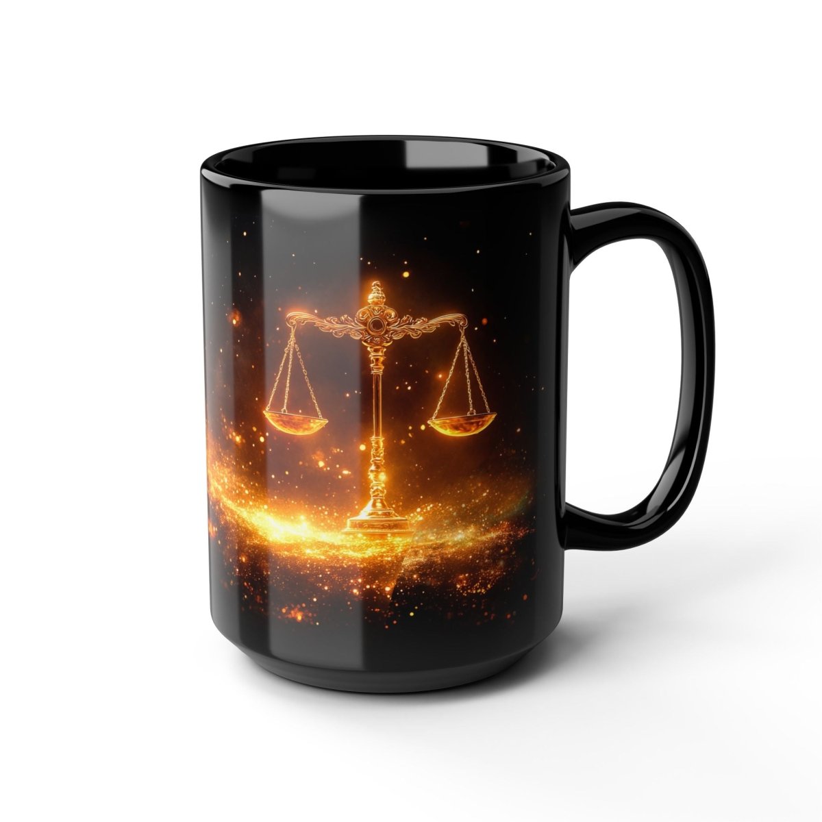 ♎ Libra – Celestial Balance Mug ♎ - Elegant Deer