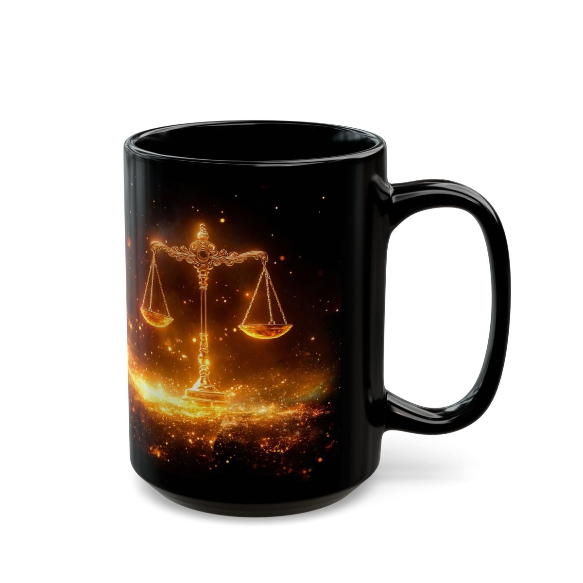 ♎ Libra – Celestial Balance Mug ♎ - Elegant Deer