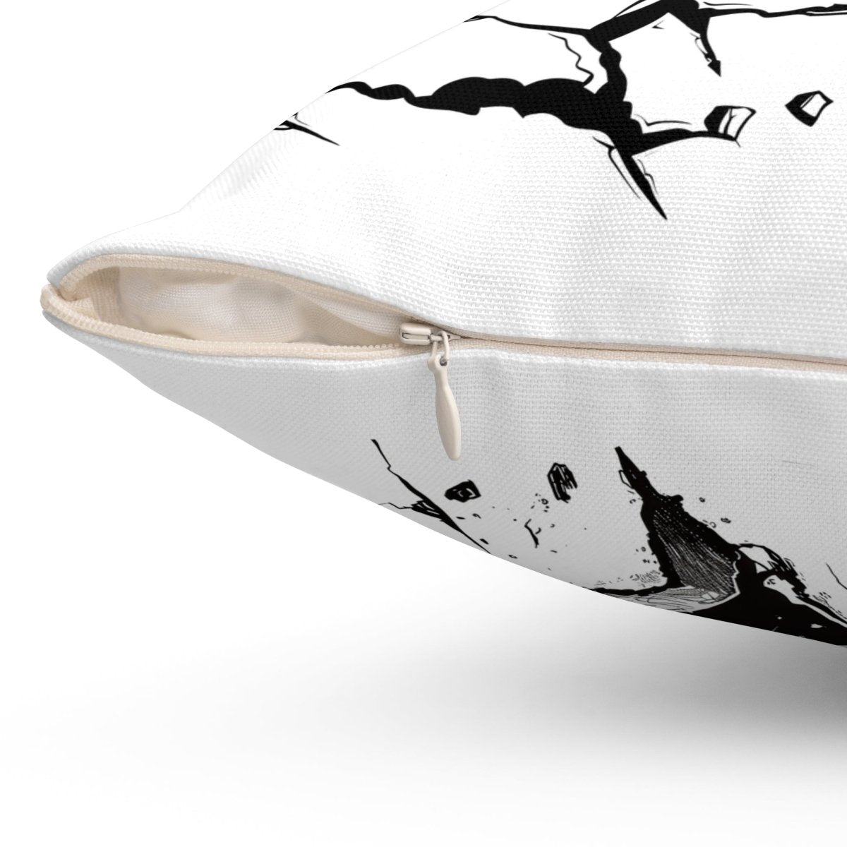 Lion's Den Reversible Pillow - Elegant Deer