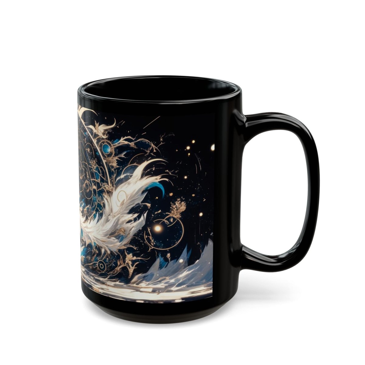 🦊 Lunar Fox – Celestial Guardian Mug 🌙 - Elegant Deer