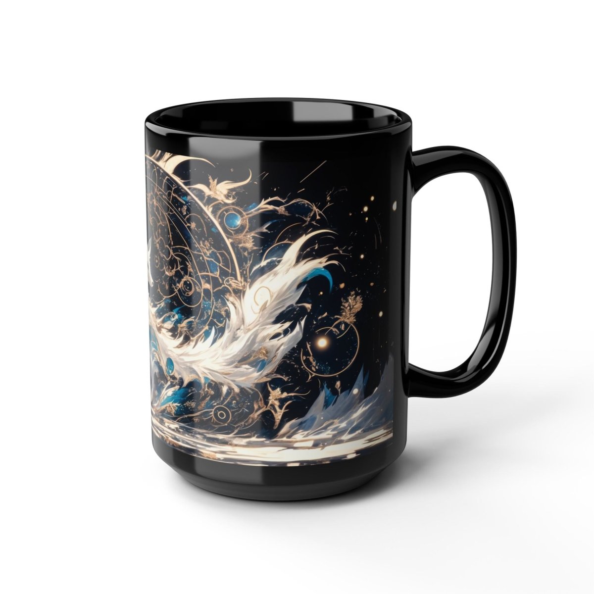 🦊 Lunar Fox – Celestial Guardian Mug 🌙 - Elegant Deer