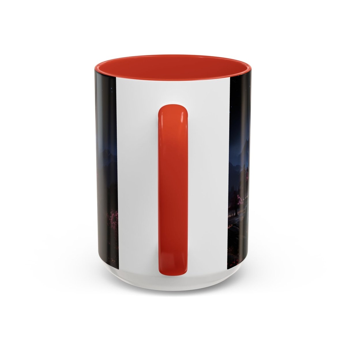 Magical Landscape Coffee Mug, 15oz - Elegant Deer