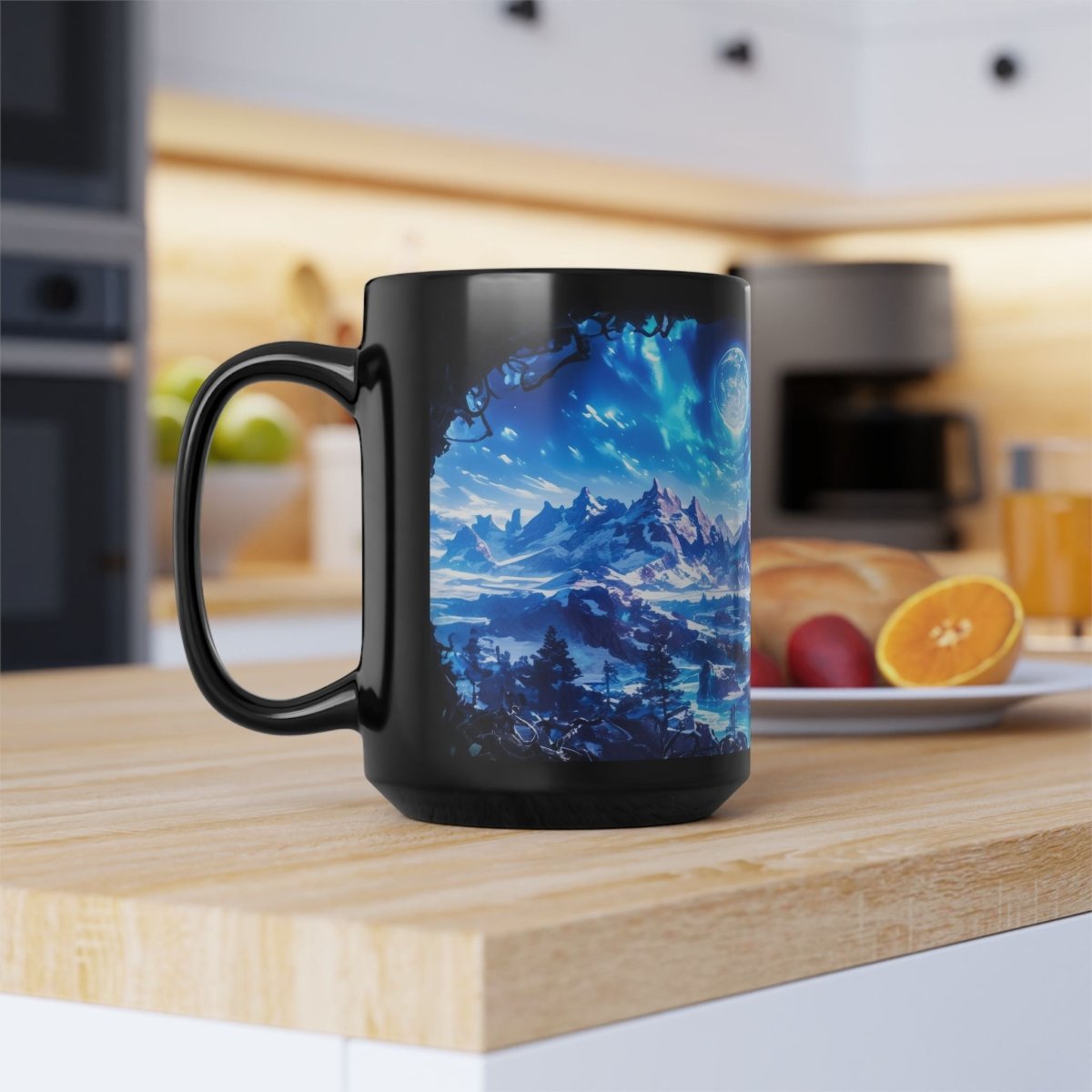 ❄️ Majestic Ice Wolf Mug ❄️ - Elegant Deer
