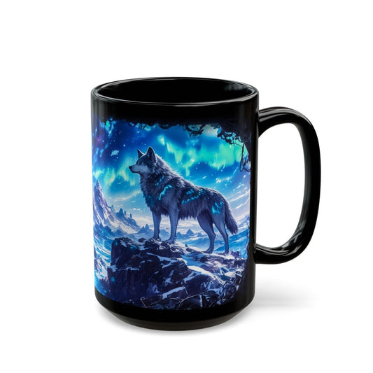 ❄️ Majestic Ice Wolf Mug ❄️ - Elegant Deer