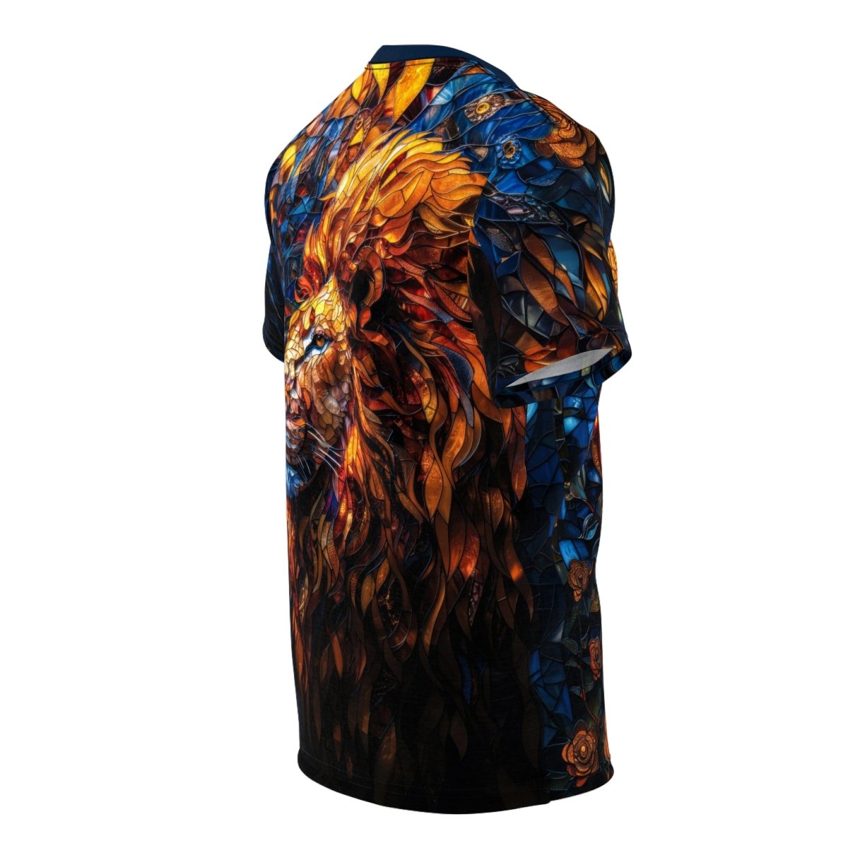 Majestic Lion King T-Shirt (AOP) - Elegant Deer