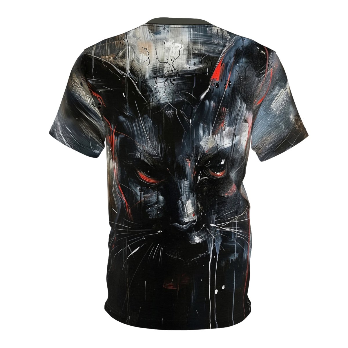 Mystic Feline T-Shirt (AOP) - Elegant Deer
