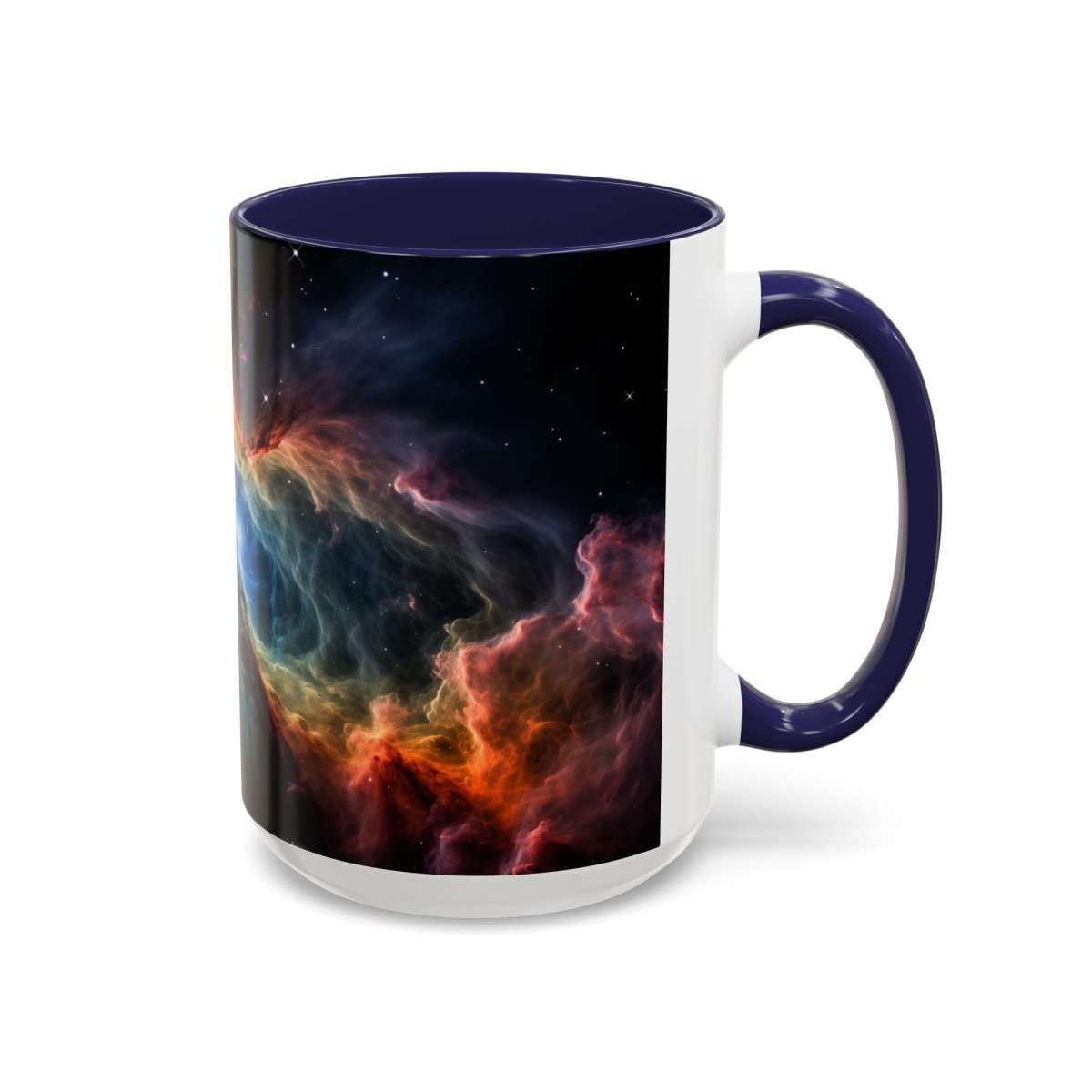 Nebula Heart Coffee Mug, 15oz - Elegant Deer