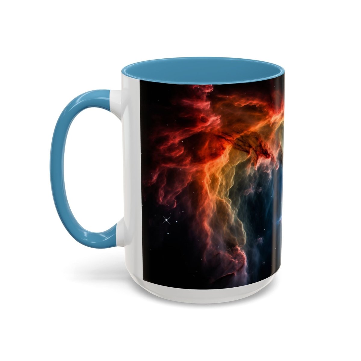 Nebula Heart Coffee Mug, 15oz - Elegant Deer