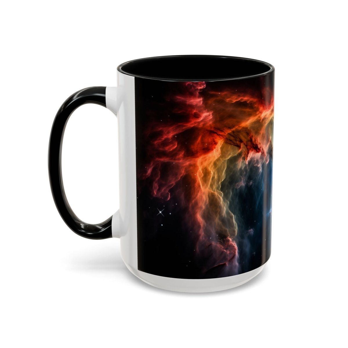 Nebula Heart Coffee Mug, 15oz - Elegant Deer
