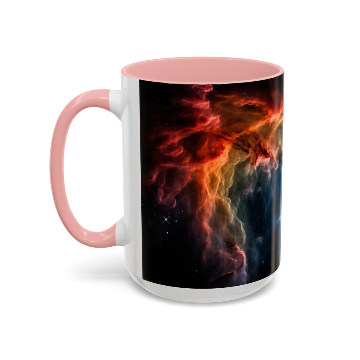Nebula Heart Coffee Mug, 15oz - Elegant Deer