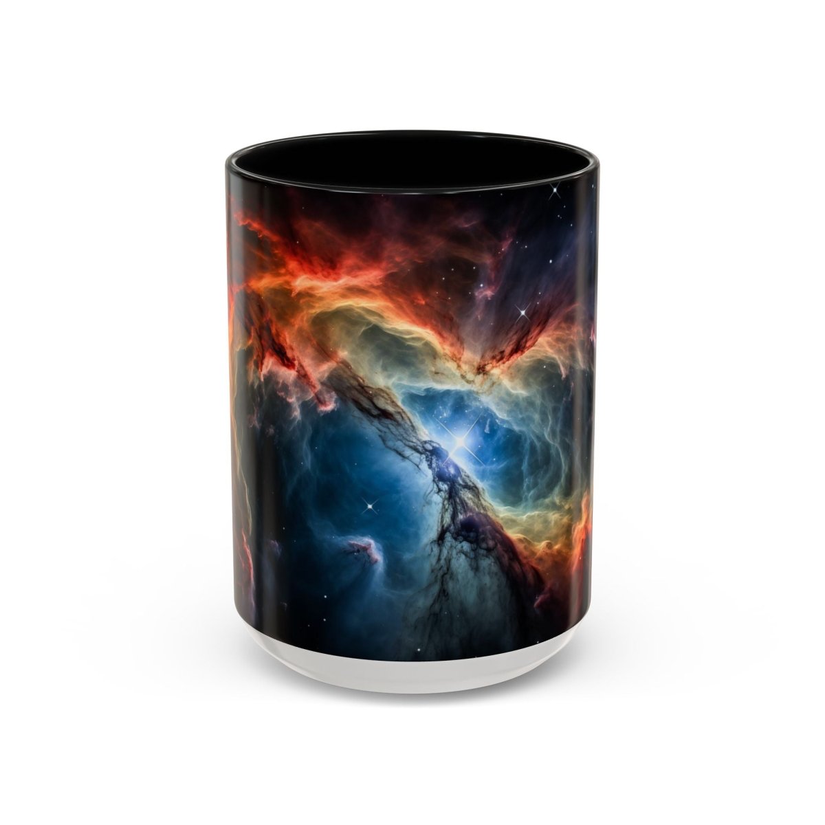 Nebula Heart Coffee Mug, 15oz - Elegant Deer