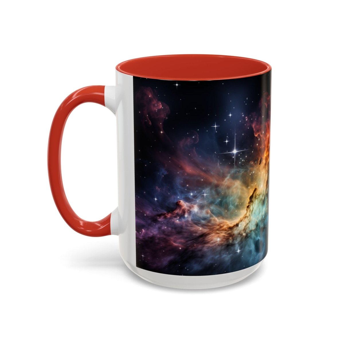 Nebula Space Coffee Mug, 15oz - Elegant Deer