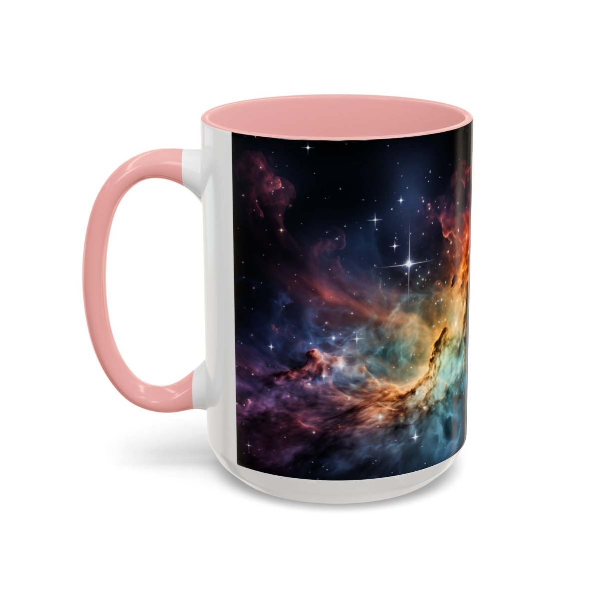Nebula Space Coffee Mug, 15oz - Elegant Deer