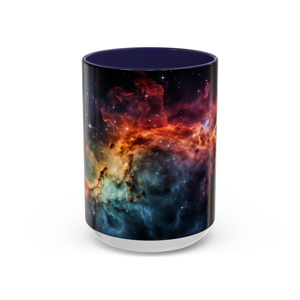 Nebula Space Coffee Mug, 15oz - Elegant Deer